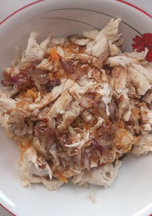 Foto resep Bubur ayam oatmeal