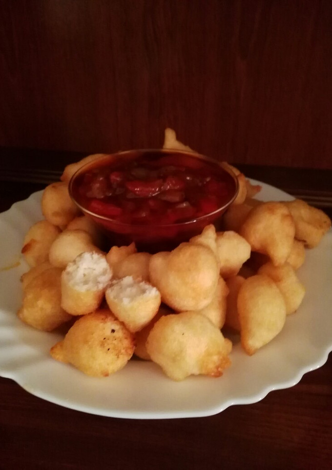 Una foto de Bolitas crujientes de judías blancas