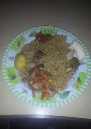 A picture of Wali wa Pilau #Authorsmarathon#.