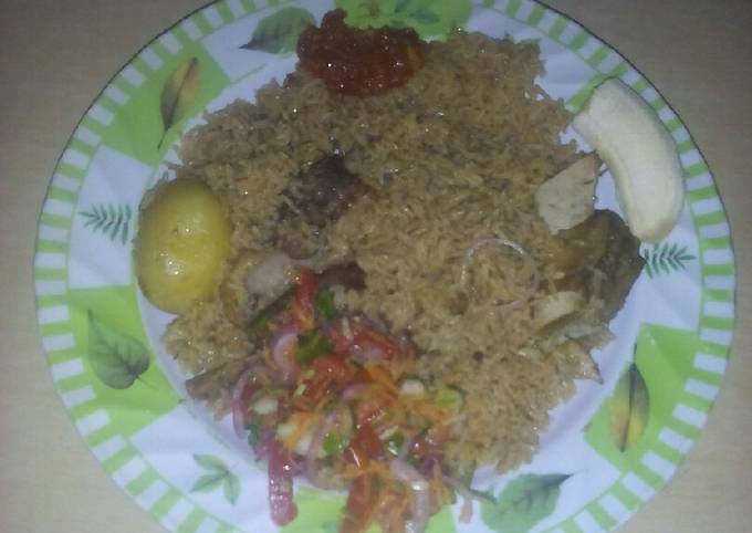 How to Make Favorite Wali wa Pilau #Authorsmarathon#