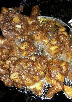 A picture of TBUCKWHEAT FLOUR PAKORAS.