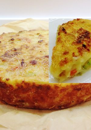 Foto di Torta salata di patate golosa
