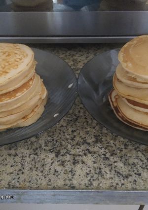 Una foto de Hotcakes una buena opción para la merienda ✨👩‍🍳