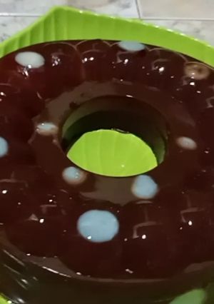 Foto resep Puding Chocolate Polkadot 🥧🍰