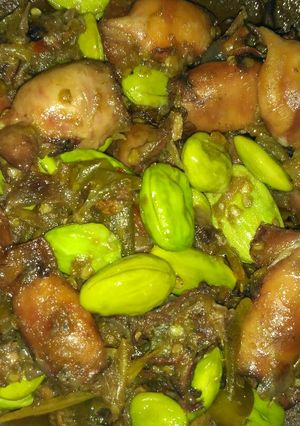 Foto resep Cumi pete sambel ijo