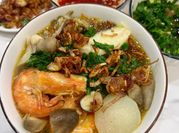 A picture of catfish soup