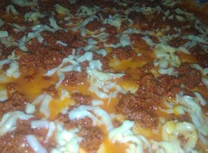 Una foto de Pizza🍕🍕🍕
