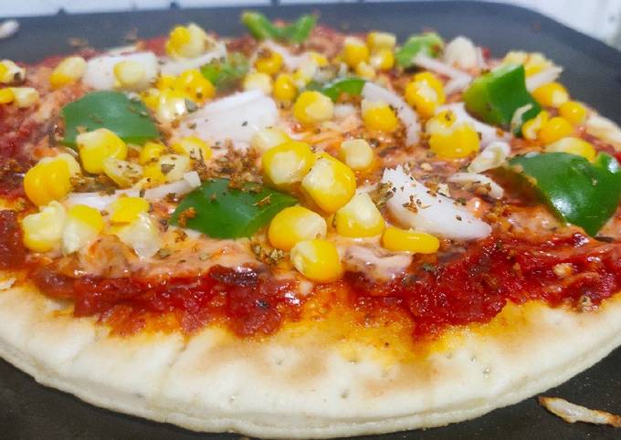 વેજીટેબલ પીઝા(vegetable pizza Recipe In Gujarati)