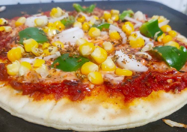 How to Make Homemade વેજીટેબલ પીઝા(vegetable pizza Recipe In Gujarati)