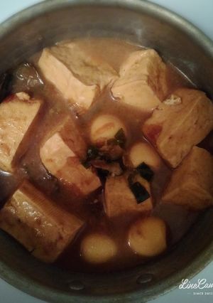 Foto resep Semur telur puyuh dan tahu