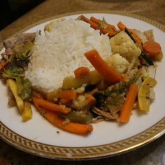 A picture of Veggie Chicken Stir Fry.