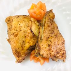 A picture of Patis & Pepper Air Fried Chicken • Asian Fish Sauce Air Fryer Chicken | Nam pla | Nuoc nam.