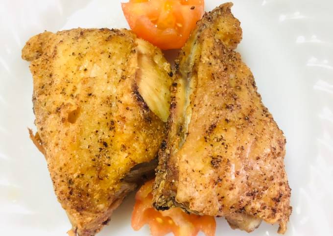 Patis & Pepper Air Fried Chicken • Asian Fish Sauce Air Fryer Chicken | Nam pla | Nuoc nam