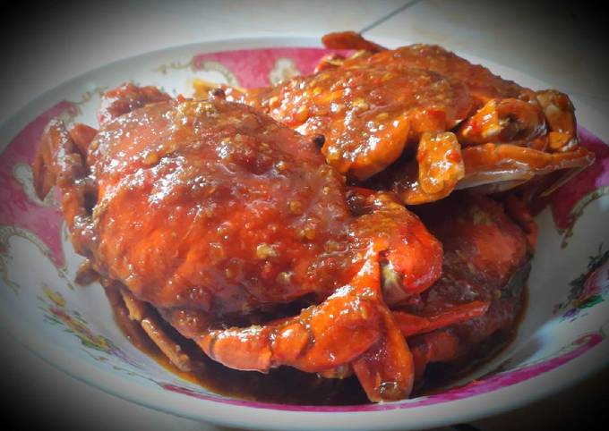 Kepiting Balado Saos Tiram