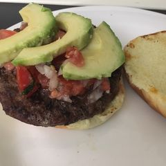 A picture of Taco burgers.