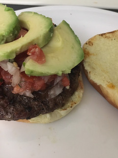 A picture of Taco burgers.