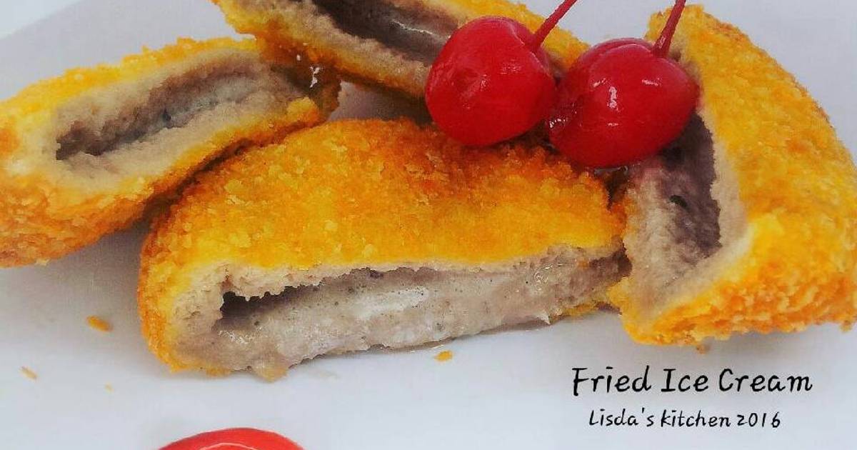 Resep Ice Cream Goreng oleh Lisda Trijianto Cookpad