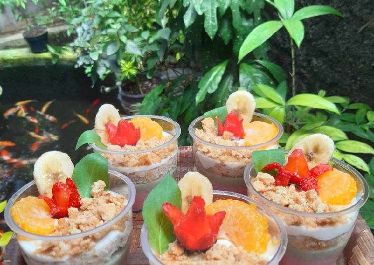 Bagaimana Membuat Dessert Cup (Healthy Wild Berry Snack)#16, Bisa Manjain Lidah