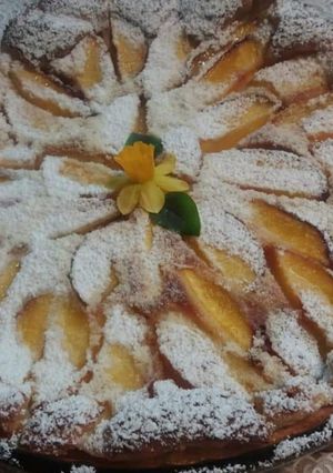 O poză a rețetei Clafoutis cu piersici🧿.