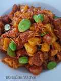 Sambalado Tempe Kentang Teri Pete