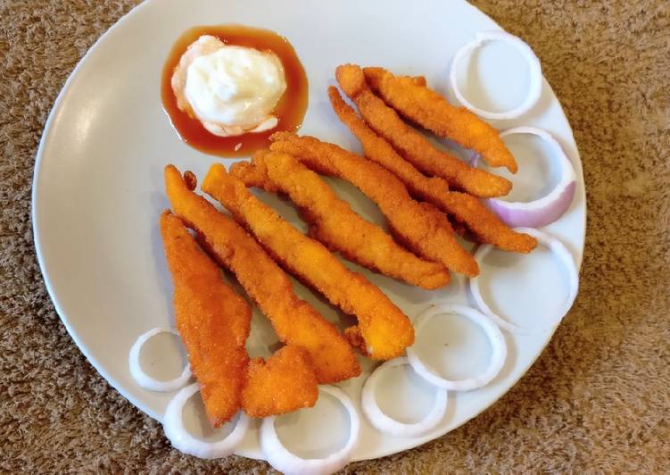 Recipe of Perfect Chicken fingers