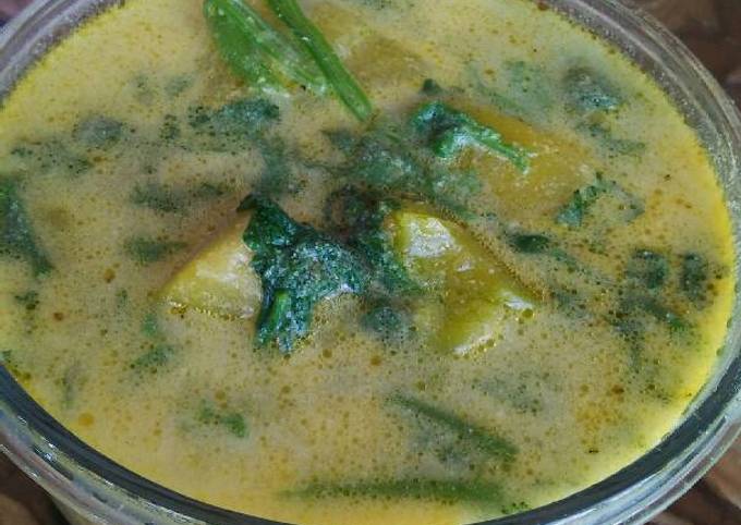 Resep Sayur Labu Kuning Daun Labu Resep Warisan Mama Oleh Nur Fadilah