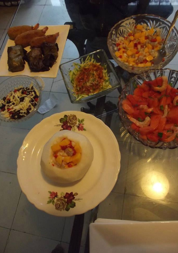 Una foto de Salsa mexicana de calabacita para ceviche
