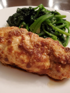 A picture of Parmesan Baked Chicken Breast.