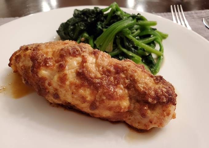 Simple Way to Prepare Favorite Parmesan Baked Chicken Breast