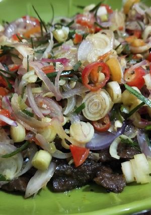 Foto resep Paru Sambal Matah
