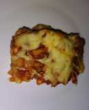 Lasaña con salsa bechamel joestar