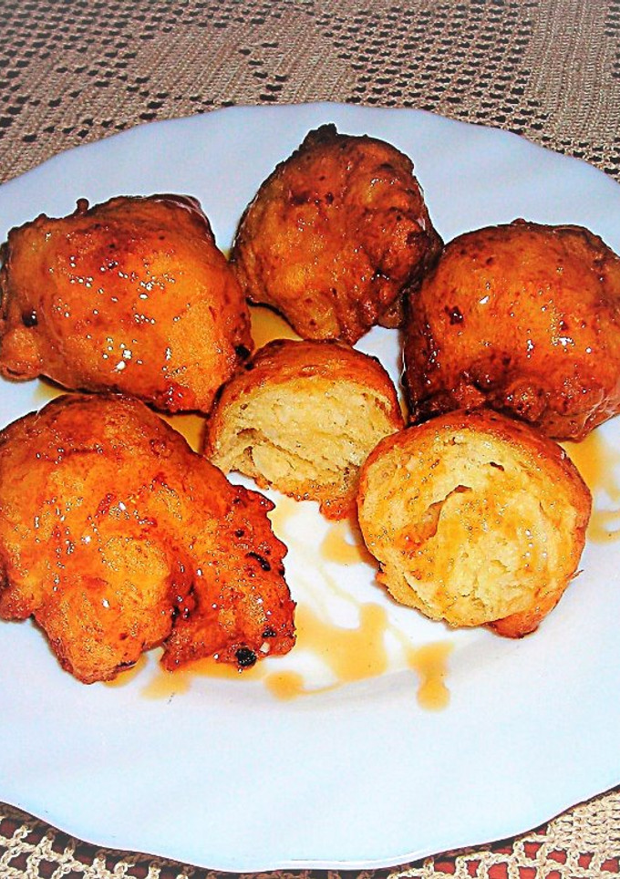 Una foto de Buñuelosde patatas