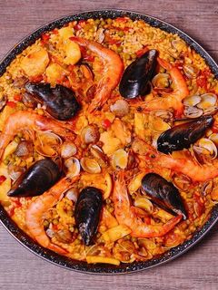 Una foto de Paella mixta