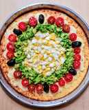 Pizza saludable con masa de ricota 🍕 alta en proteínas y grasas saludables ❤ low carb🍕 sin gluten