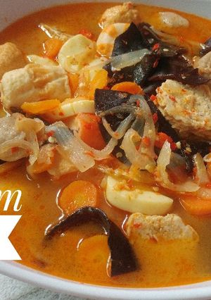 Foto resep Tom Yam Suki (Steamboat Kuah Tom Yam)