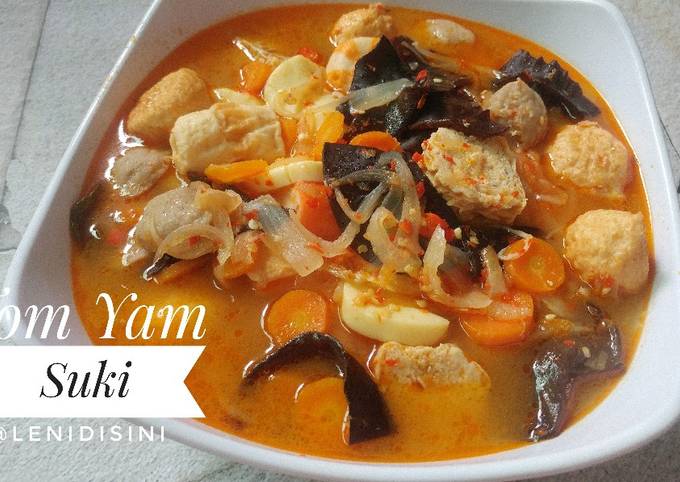 Tom Yam Suki (Steamboat Kuah Tom Yam)
