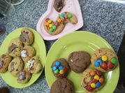 Una foto de galletita de vainilla