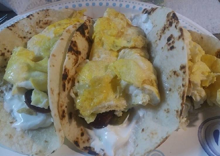 Simple Way to Make Homemade Soft Breakfast Tacos