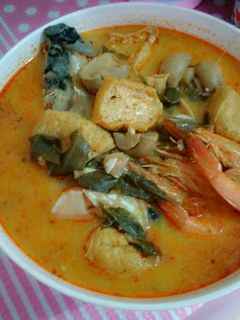 Foto resep kari laksa kepala ikan dan udang