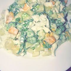 A picture of Zeeyms special salad.