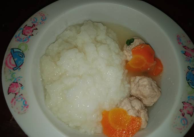 Wajib coba! Resep bikin Soup ayam meatball #MpasiADAM9month yang lezat