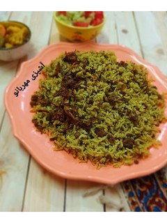 عکسی از دستور عدس پلو دشت مغان