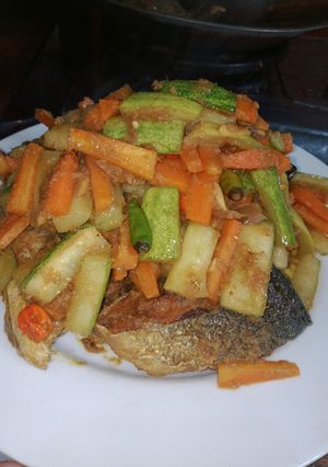 Foto resep Ikan bandeng bumbu acar