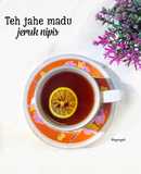 Teh Jahe Madu Jeruk Nipis