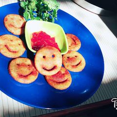 A picture of Potato smiley.