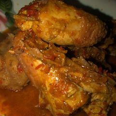 A picture of Chicken pepper soup.