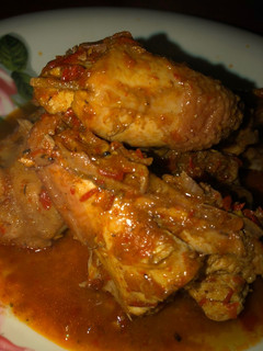 A picture of Chicken pepper soup.