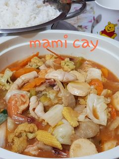 Foto resep Cap Cay Goreng Seafood