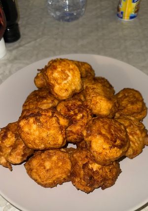 Una foto de Nuggets caseros