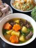 Canh khoai tây thịt bò